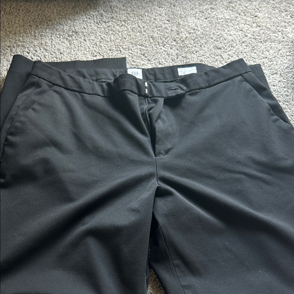 GAP Black High Rise Slim Boot Pants